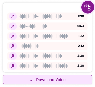 Unduh dan bagikan file audio, memungkinkan penyimpanan dan berbagi audio dengan mudah.