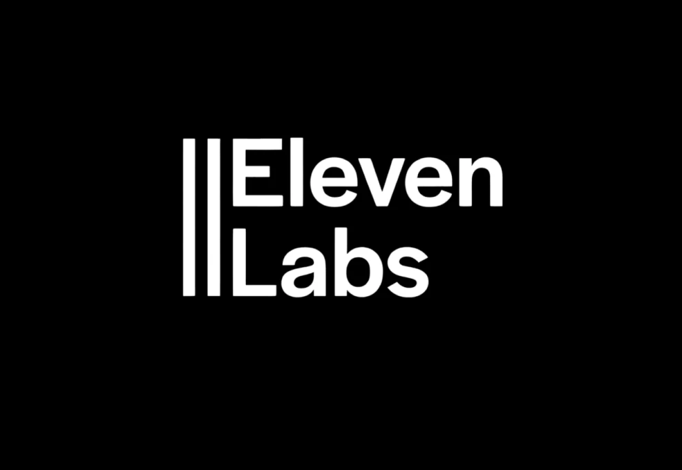 Elevenlabs 的标志,一个 ai 文本转语音工具。